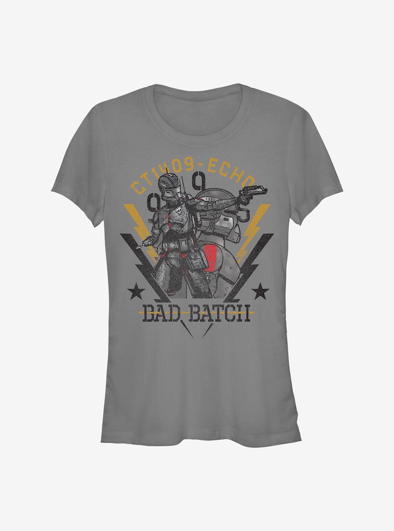 Star Wars: The Bad Batch CT1409 - ECHO Girls T-Shirt, CHARCOAL, hi-res