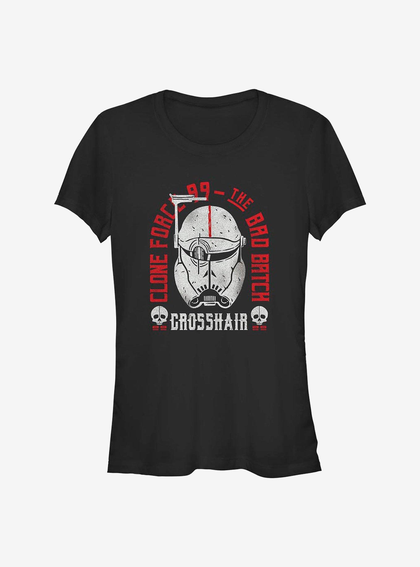 Star Wars: The Bad Batch Clone Force 99 Crosshair Girls T-Shirt, , hi-res