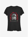 Star Wars: The Bad Batch Clone Force 99 Echo Girls T-Shirt, BLACK, hi-res