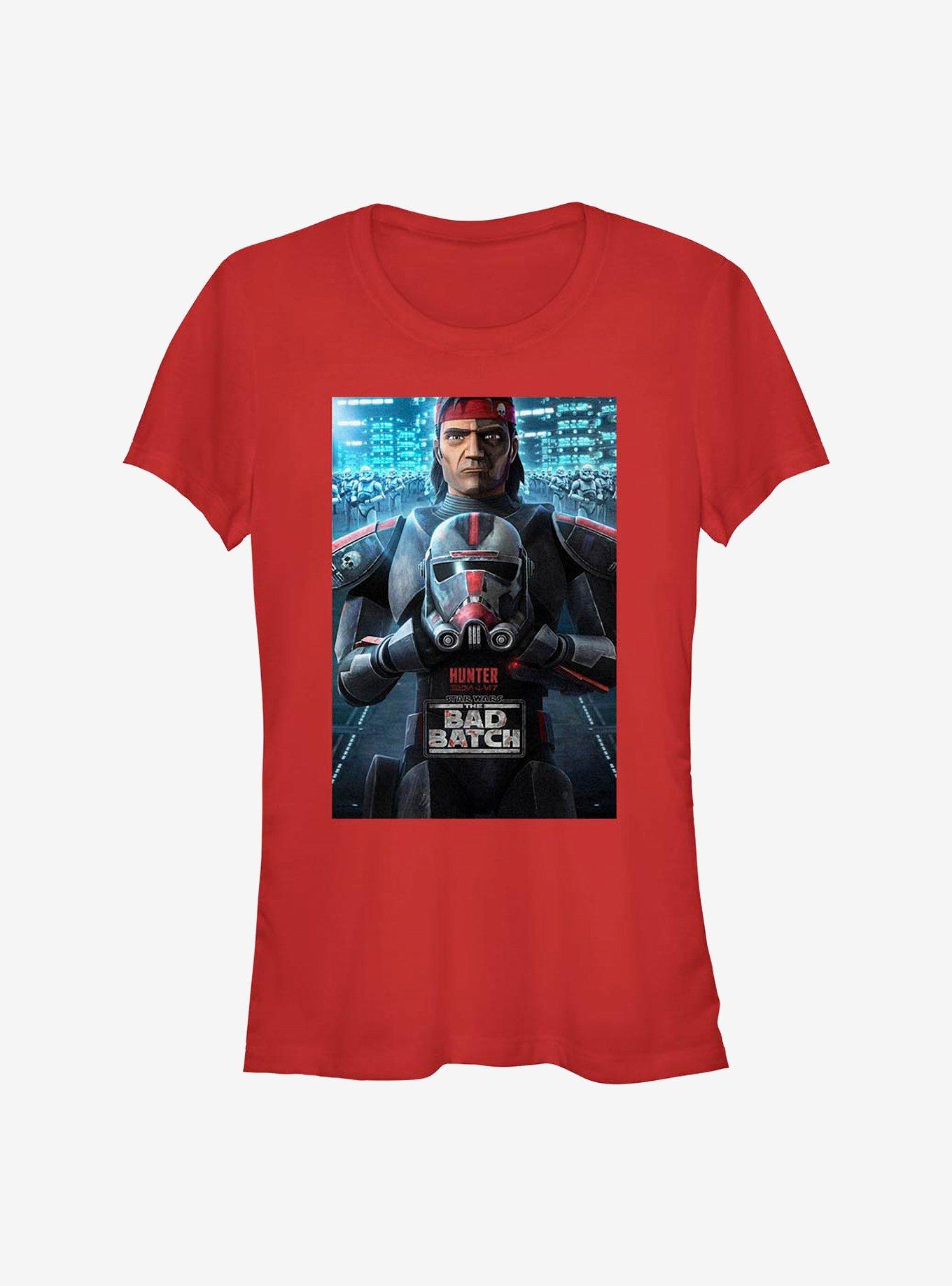 Star Wars: The Bad Batch Hunter Poster Girls T-Shirt, , hi-res