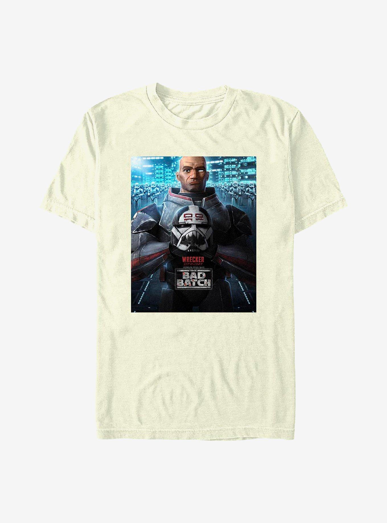 Star Wars: The Bad Batch Wrecker Poster T-Shirt
