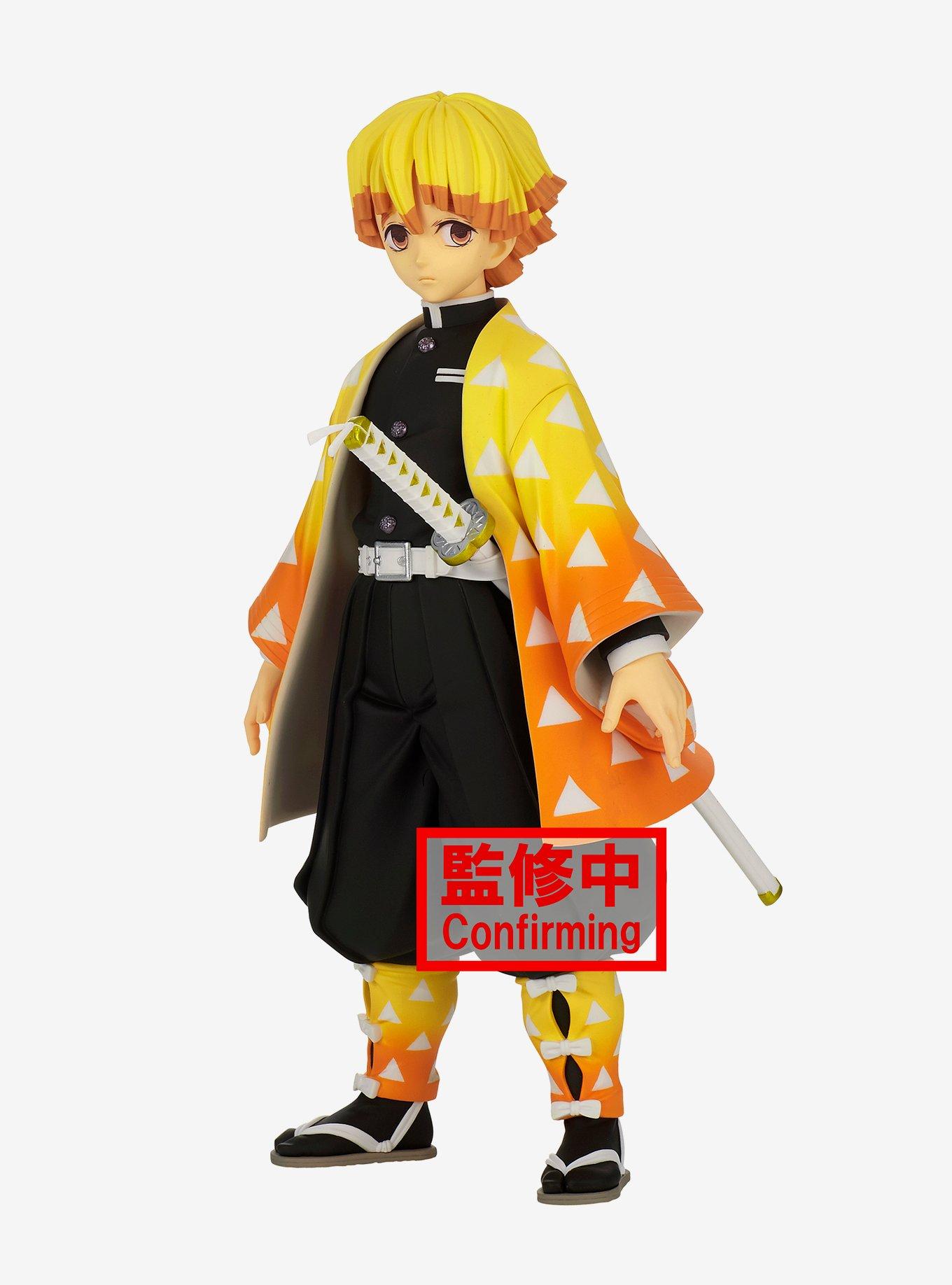 Banpresto Demon Slayer: Kimetsu no Yaiba Grandista Zenitsu Agatsuma Figure, , hi-res