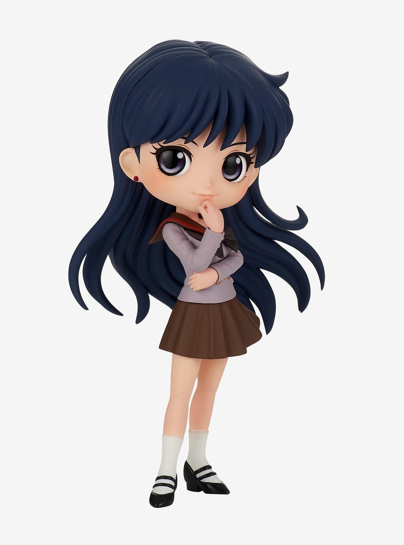 Banpresto Sailor Moon Eternal Q Posket Rei Hino (Ver. A) Figure, , hi-res