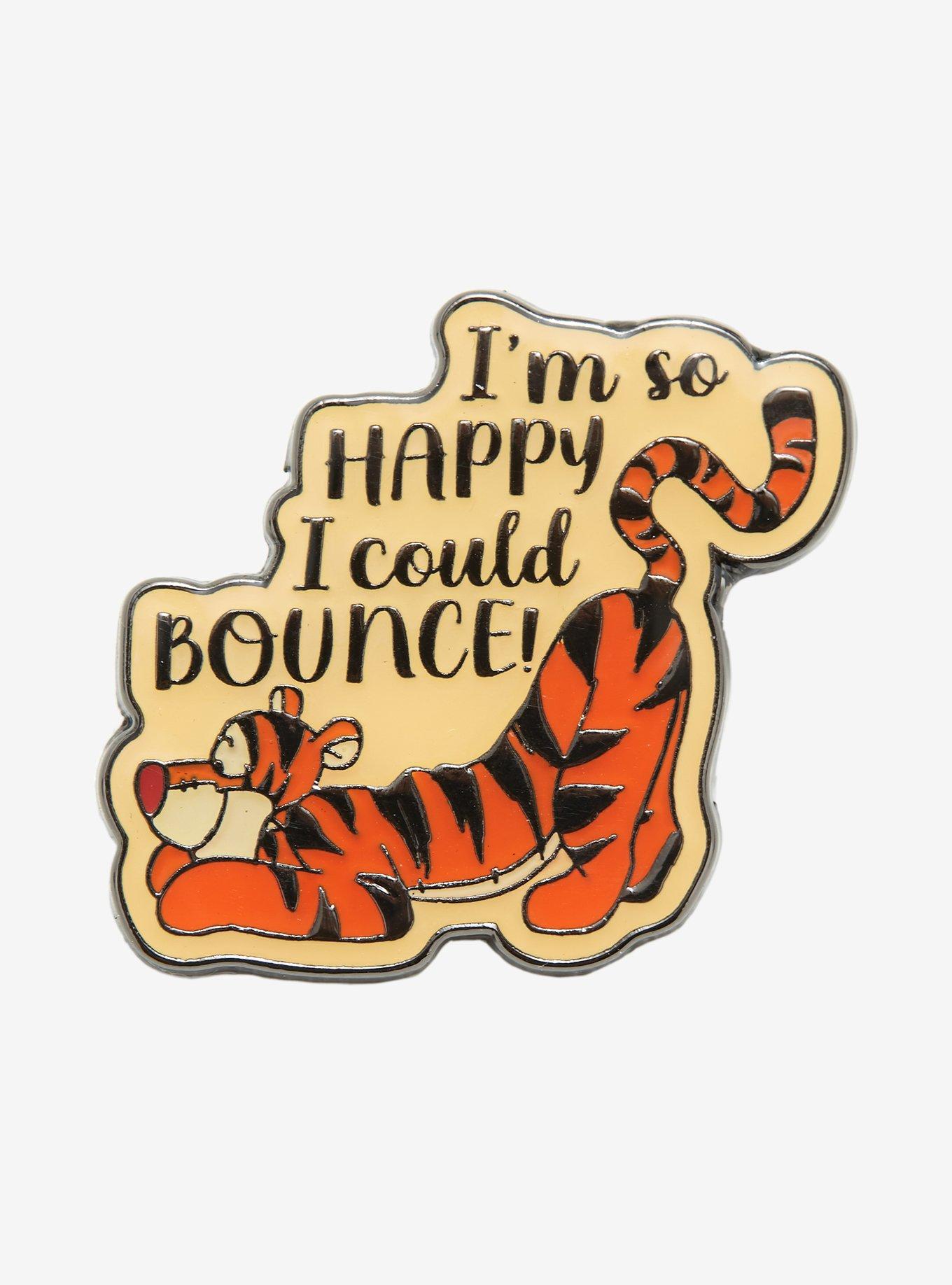 Loungefly Disney Winnie the Pooh Happy Tigger Enamel Pin - BoxLunch Exclusive, , hi-res