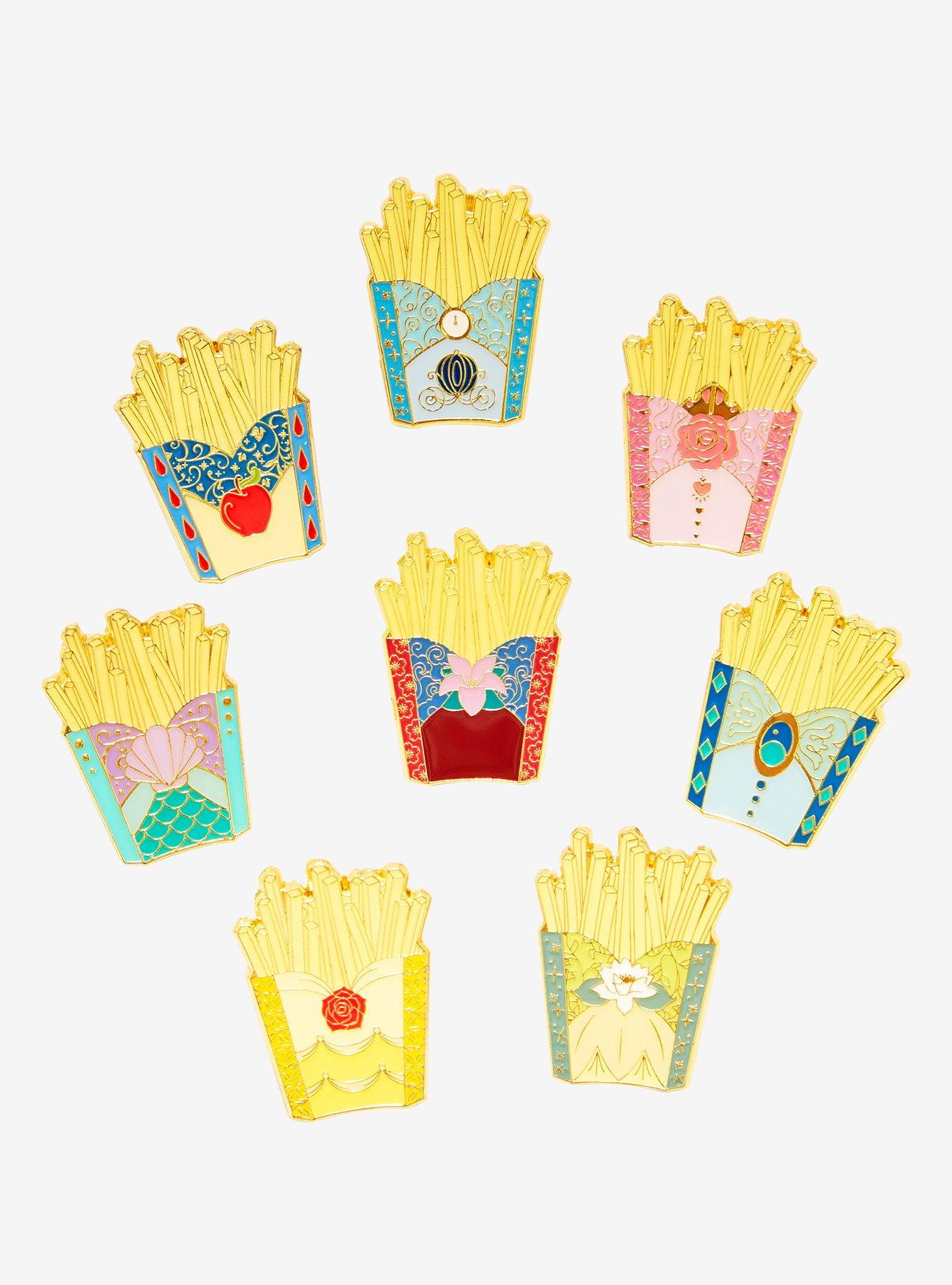 Loungefly Disney Princess French Fries Blind Box Enamel Pin - BoxLunch ...