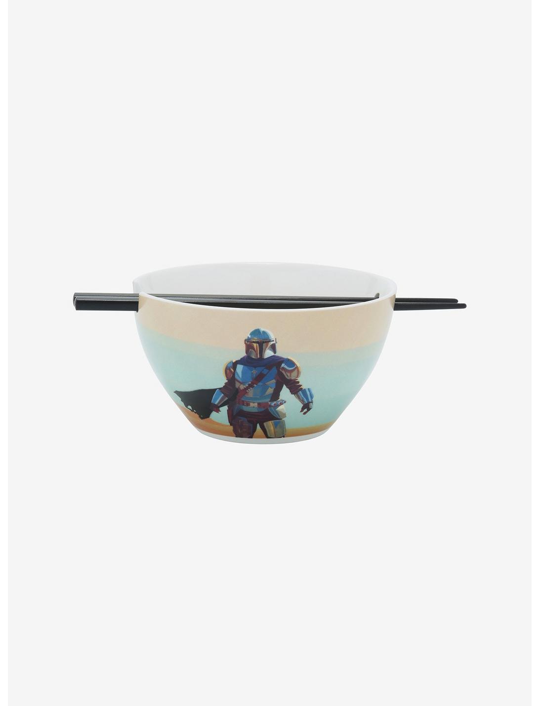 Star Wars The Mandalorian Desert Ramen Bowl With Chopsticks, , hi-res