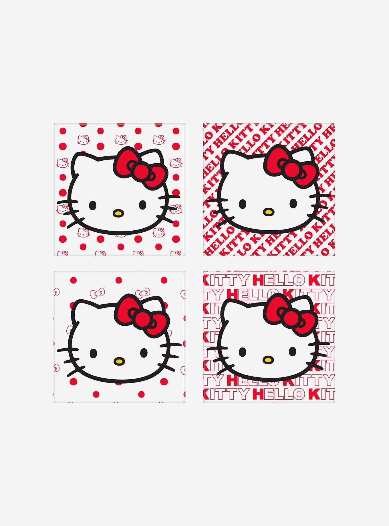 Hello Kitty Glass Coaster Set, , hi-res