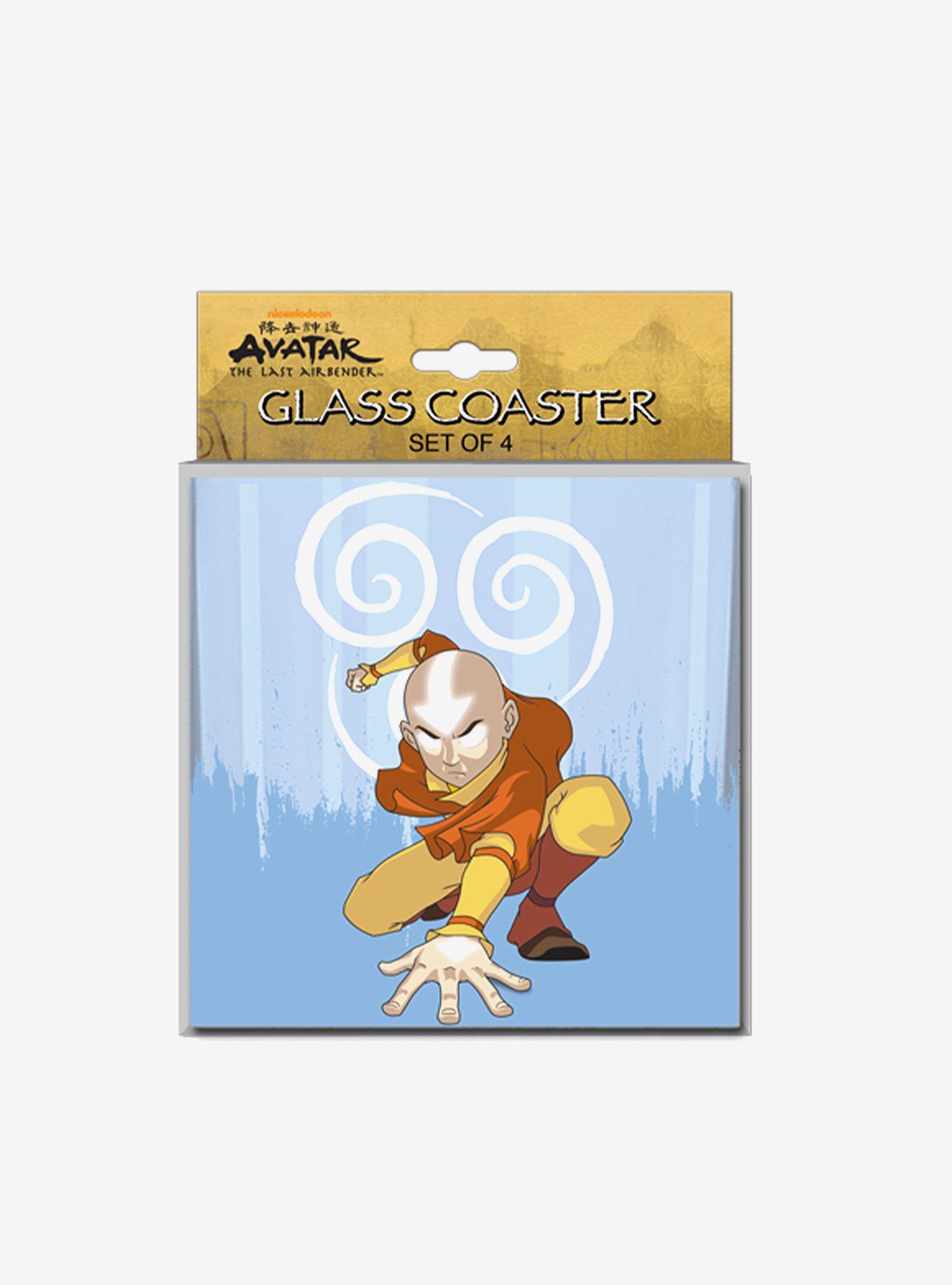 Avatar: The Last Airbender Glass Coaster Set, , hi-res