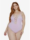 Dippin' Daisy's Bliss Swimsuit Lilac Plus Size, PURPLE, hi-res