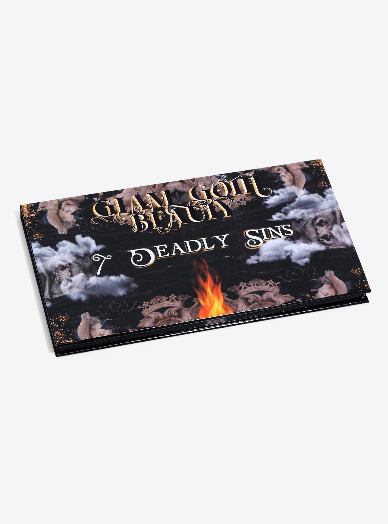 Glam Goth 7 Deadly Sins Eyeshadow Palette, , hi-res