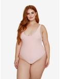 Dippin' Daisy's Serene Swimsuit Rosewater Eyelet Plus Size, PINK, hi-res