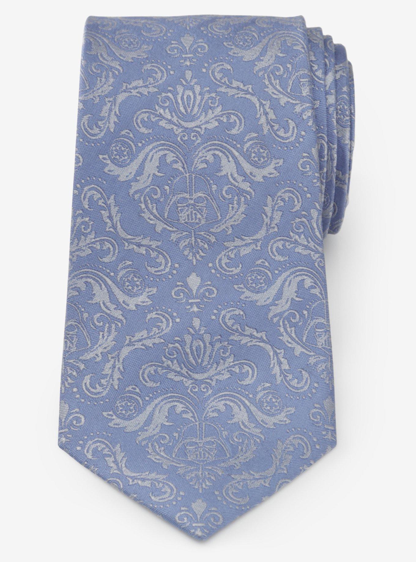 Star Wars Damask Darth Vader Blue Tie, , hi-res