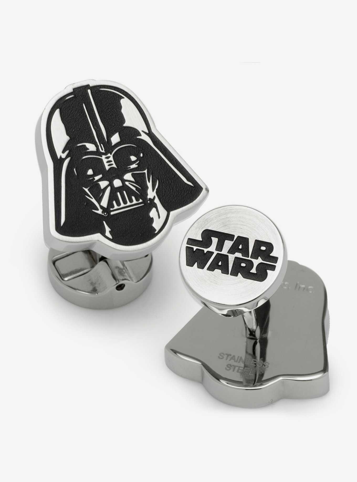Star Wars Darth Vader Stainless Steel Cufflinks, , hi-res