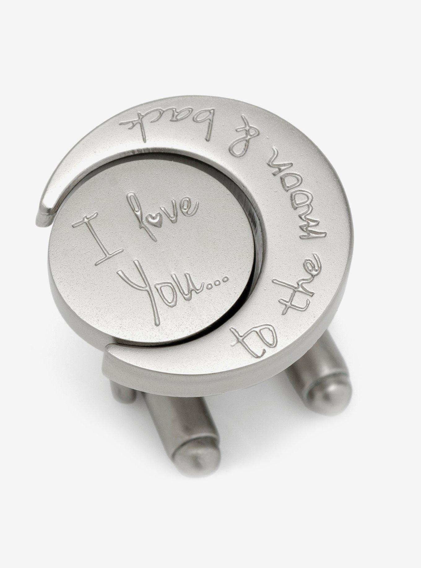 Love You to the Moon and Back Cufflinks, , hi-res