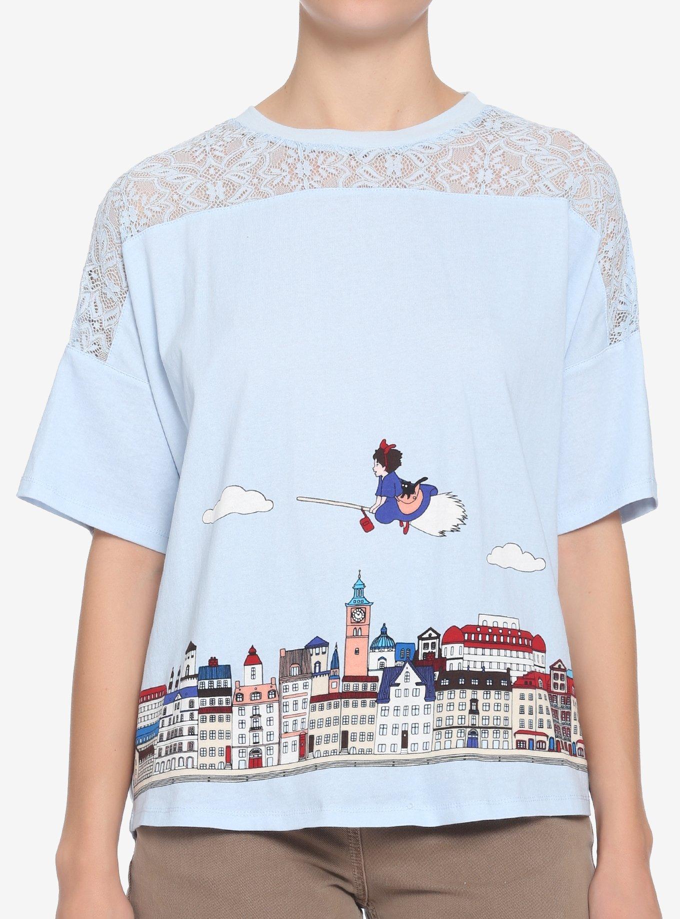 Her Universe Studio Ghibli Kiki's Delivery Service Town Lace Top, MULTI, hi-res