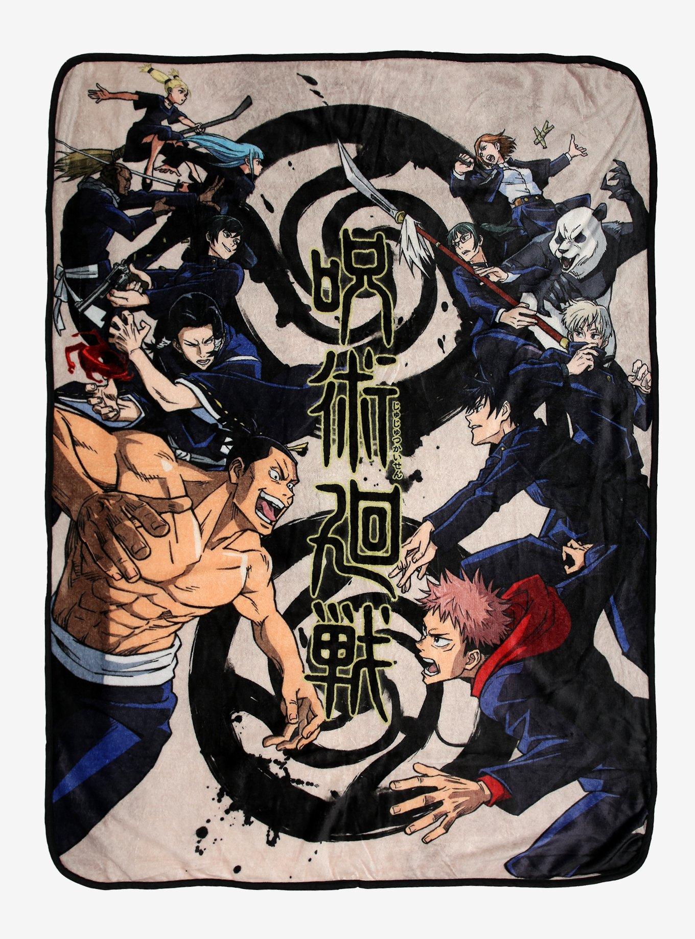 Jujutsu Kaisen Jujutsu High Group Throw Blanket