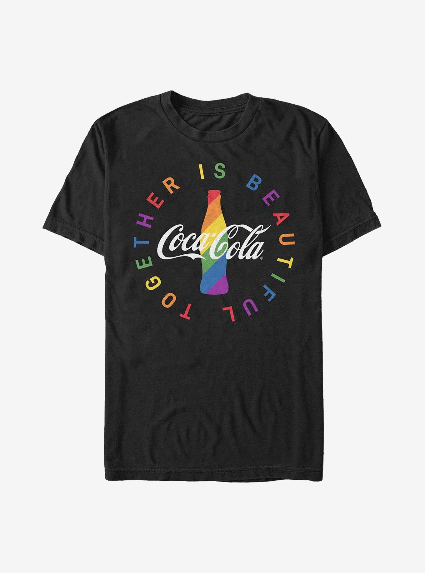 Coke Beautiful Together T-Shirt, BLACK, hi-res