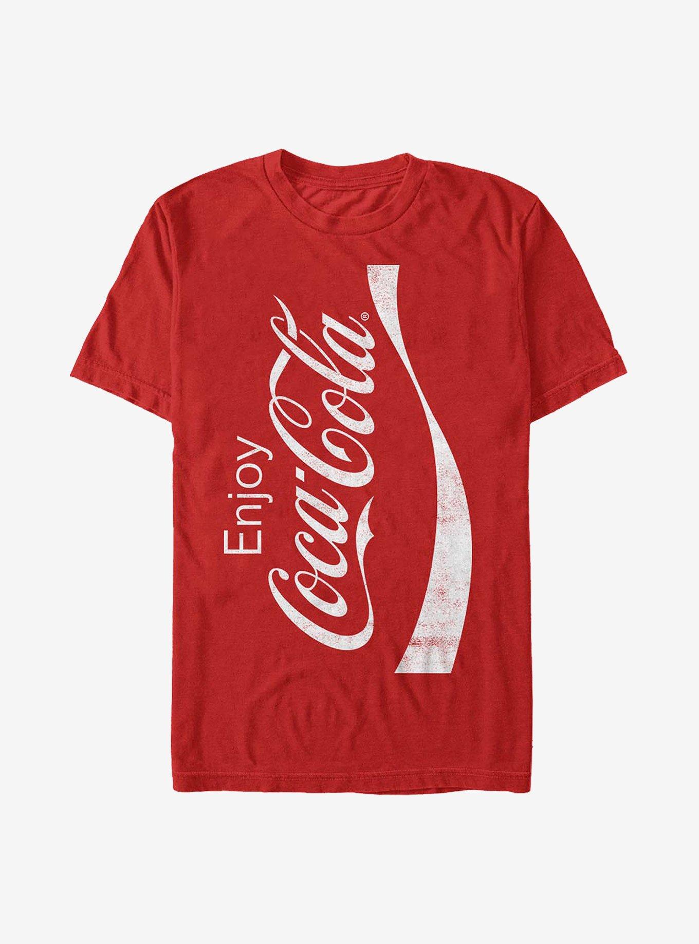 Coke Canned T-Shirt, RED, hi-res