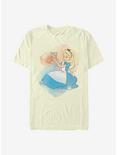 Disney Alice In Wonderland Watercolor Alice T-Shirt, NATURAL, hi-res