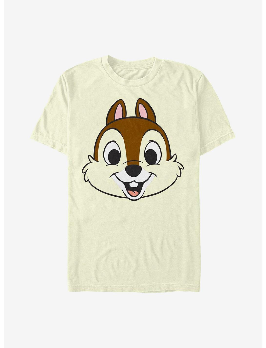 Disney Chip N' Dale Chip Big Face T-Shirt, NATURAL, hi-res