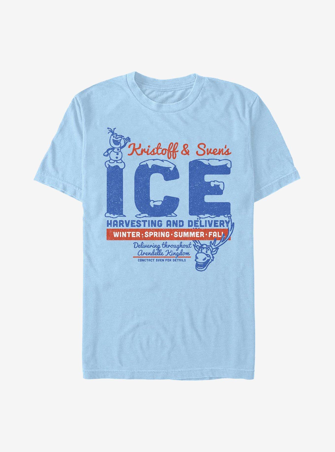 Disney Frozen Ice Man T-Shirt, LT BLUE, hi-res