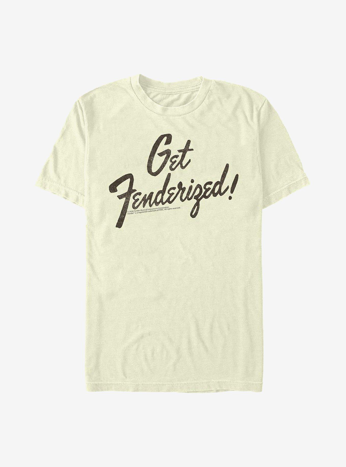 Fender Get Fenderized! T-Shirt, NATURAL, hi-res