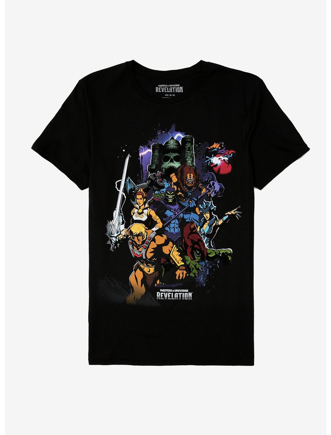 Masters Of The Universe: Revelation Group T-Shirt, BLACK, hi-res