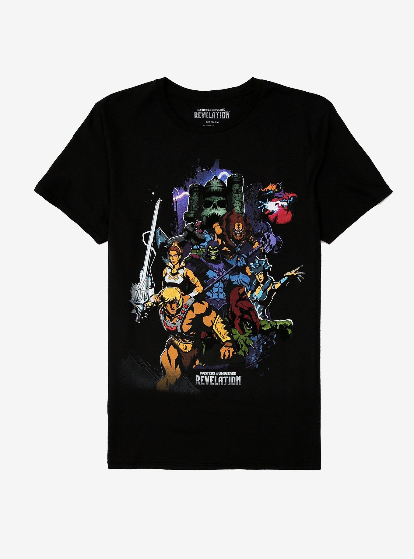 Masters Of The Universe: Revelation Group T-Shirt, BLACK, hi-res