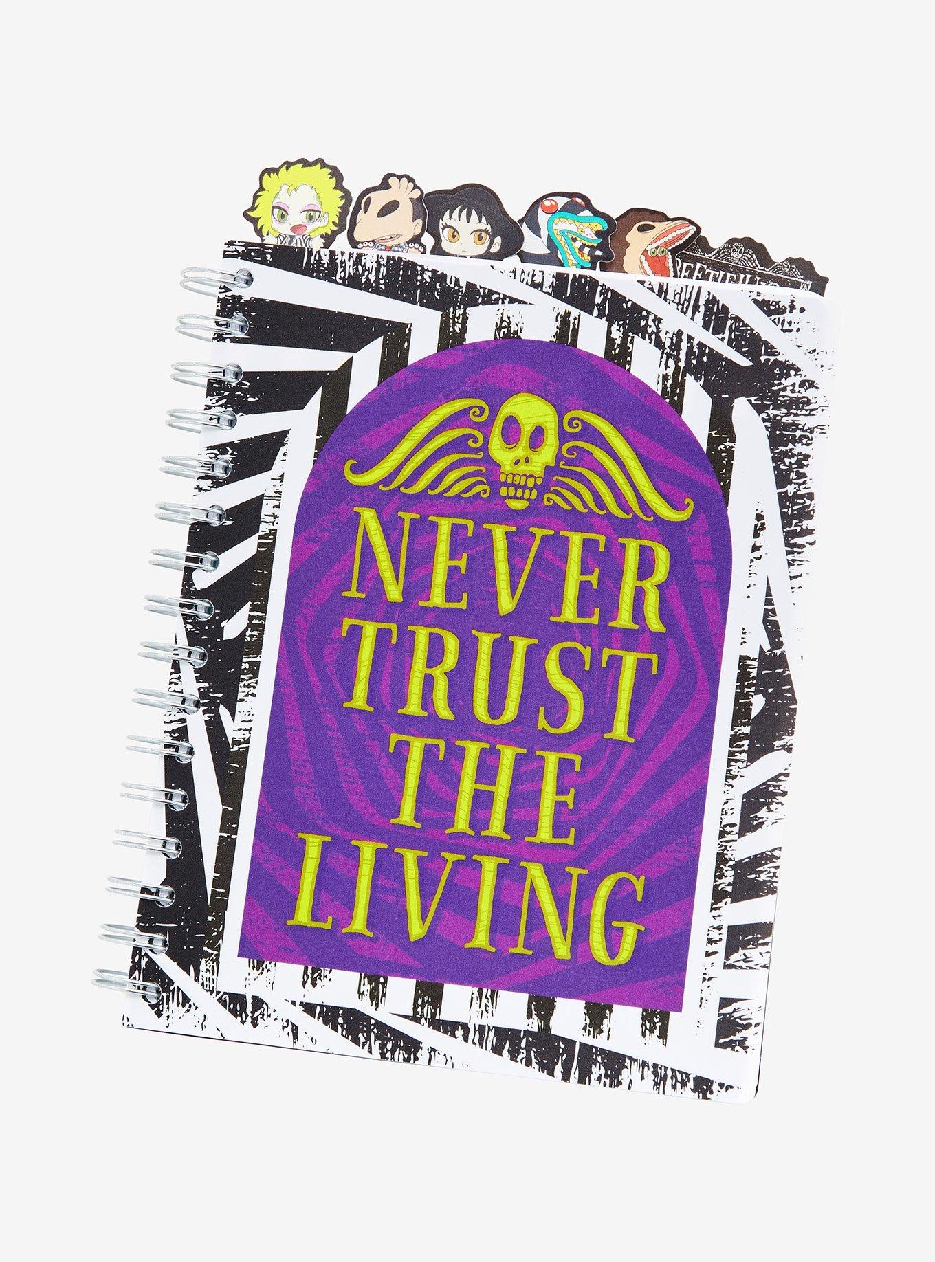 Beetlejuice Never Trust the Living Chibi Tab Journal, , hi-res