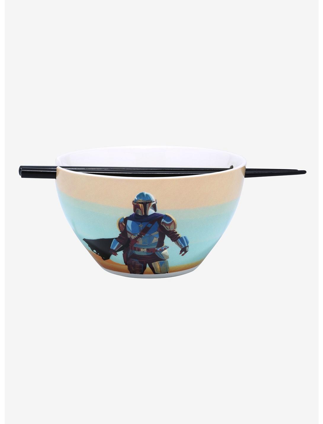 Star Wars The Mandalorian Scenery Ramen Bowl with Chopsticks, , hi-res