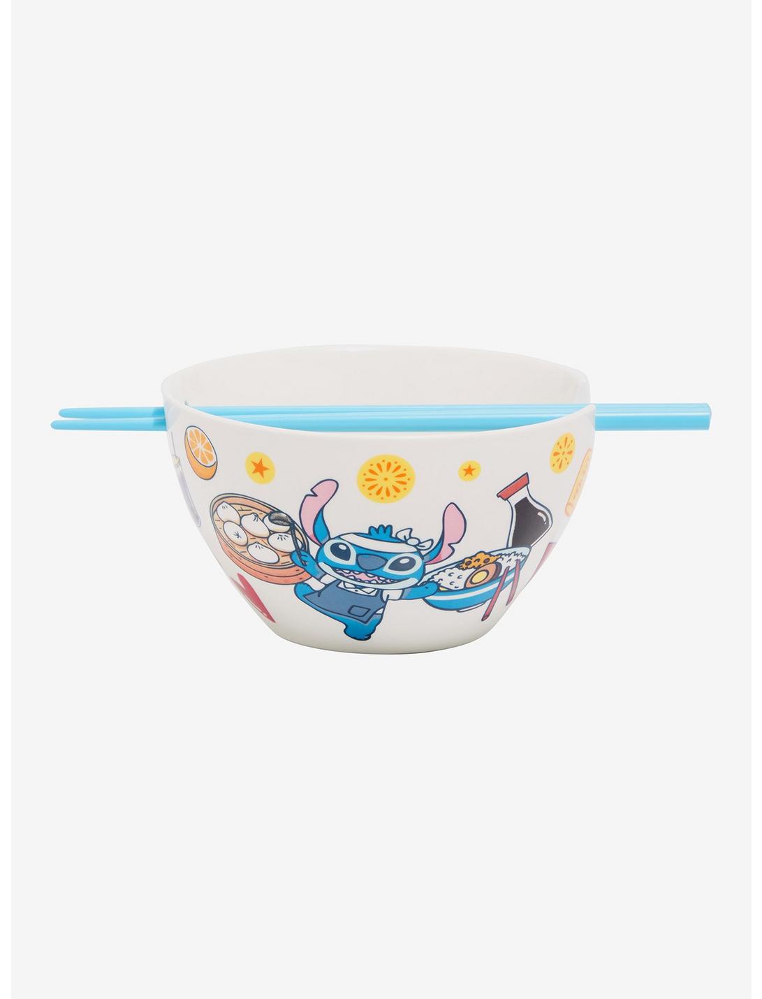 Disney Lilo & Stitch Stitch Yummy Ramen Bowl with Chopsticks, , hi-res