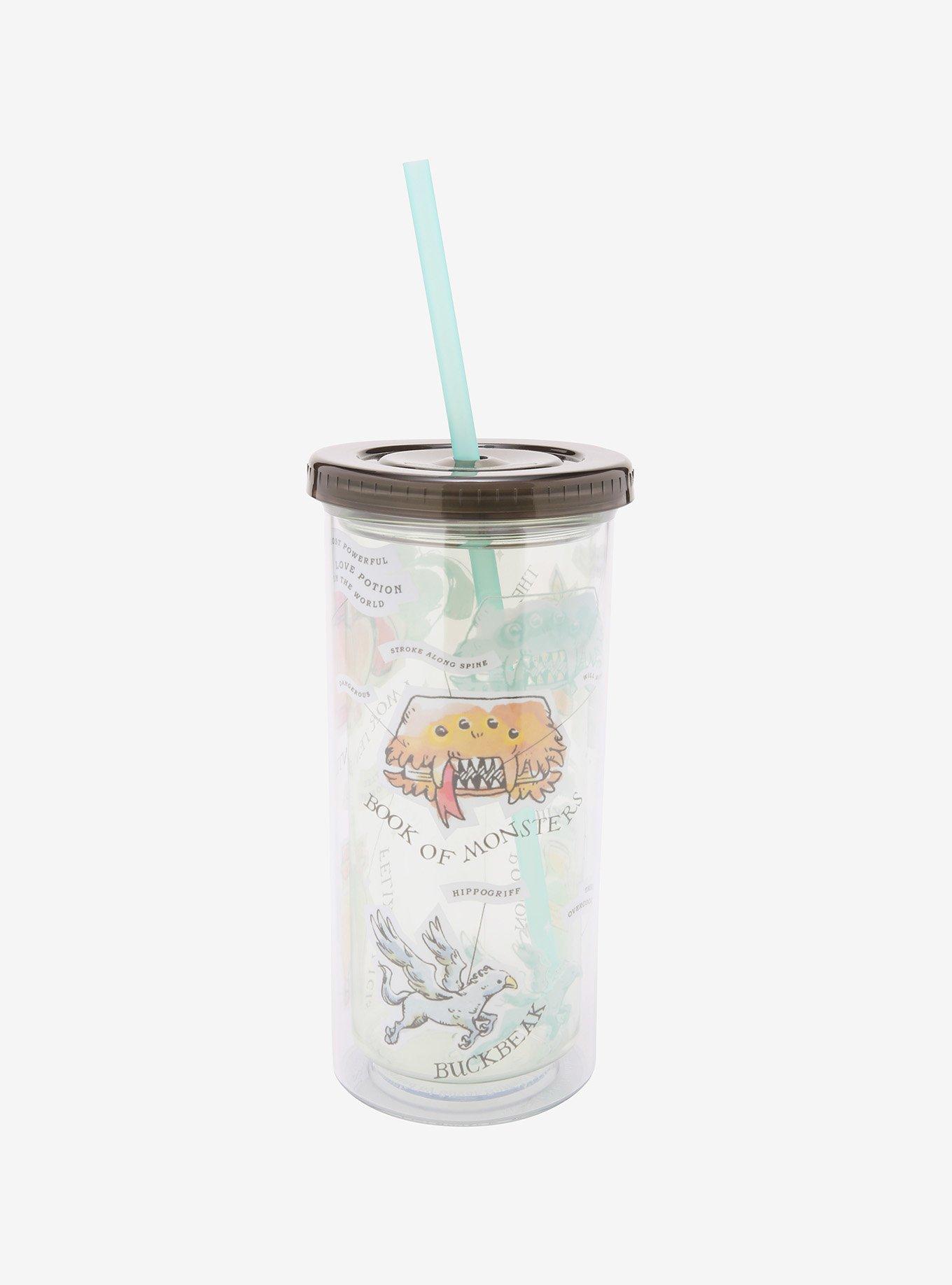 Harry Potter Icons Notes Acrylic Travel Cup, , hi-res
