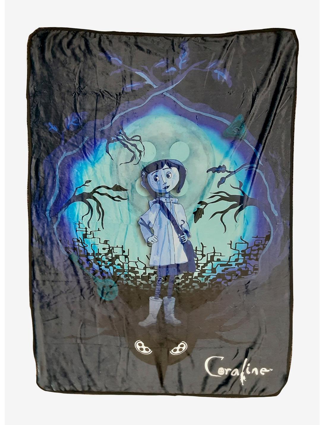 Coraline Other World Throw Blanket By Samantha A, , hi-res