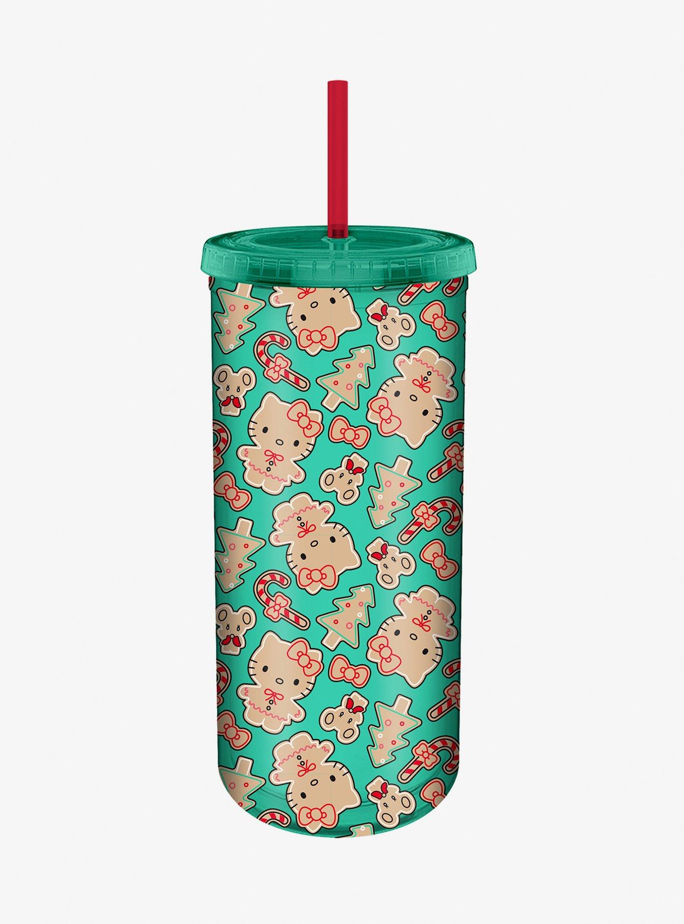 Hello Kitty Holiday Gingerbread Acrylic Travel Cup, , hi-res