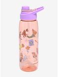 Disney Princess Icons Allover Print Water Bottle, , hi-res