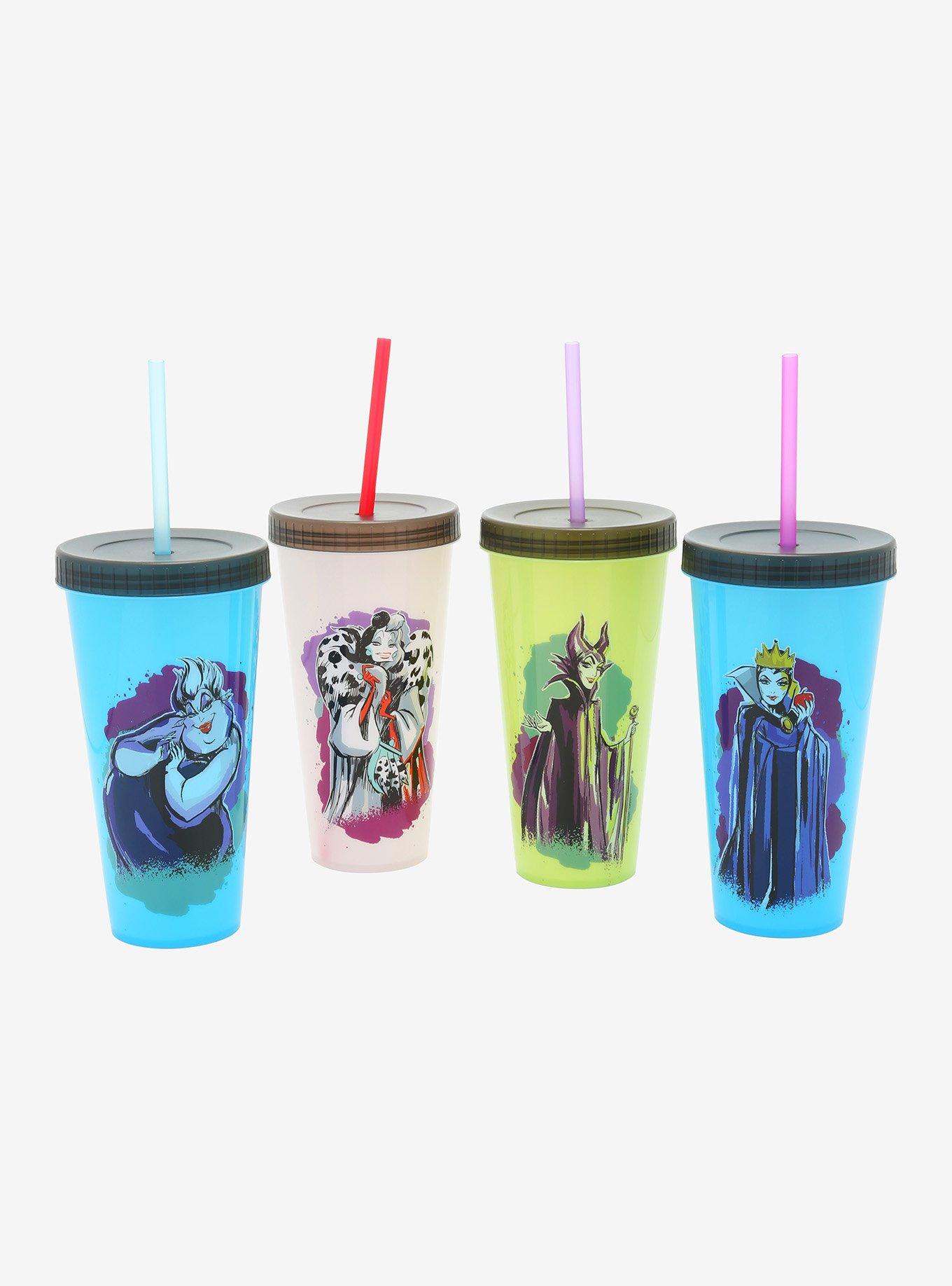 Disney Villains Color-Changing Acrylic Travel Cup Set, , hi-res