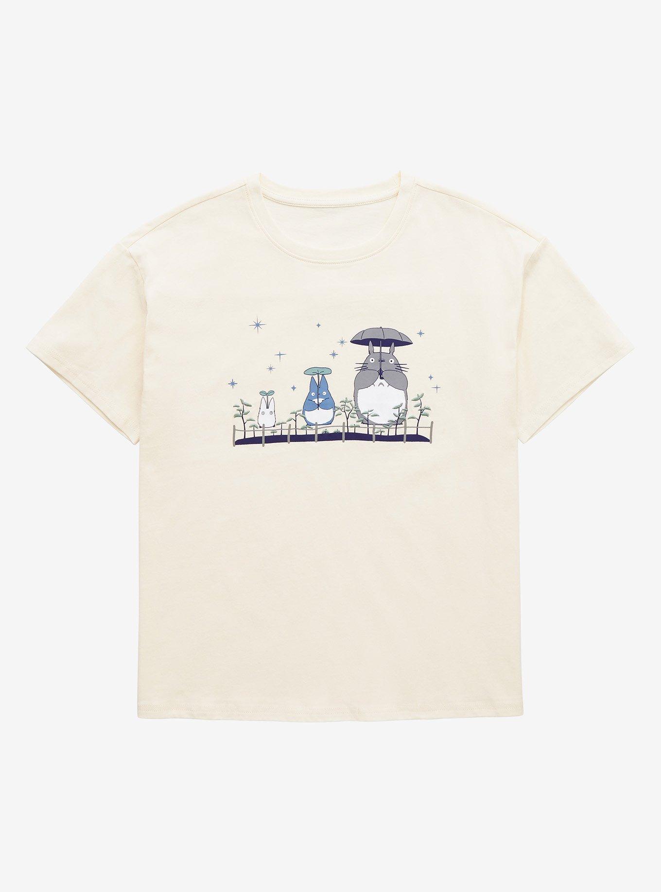 Our Universe Studio Ghibli My Neighbor Totoro Starry Sky Umbrella Women’s  T-Shirt - BoxLunch Exclusive