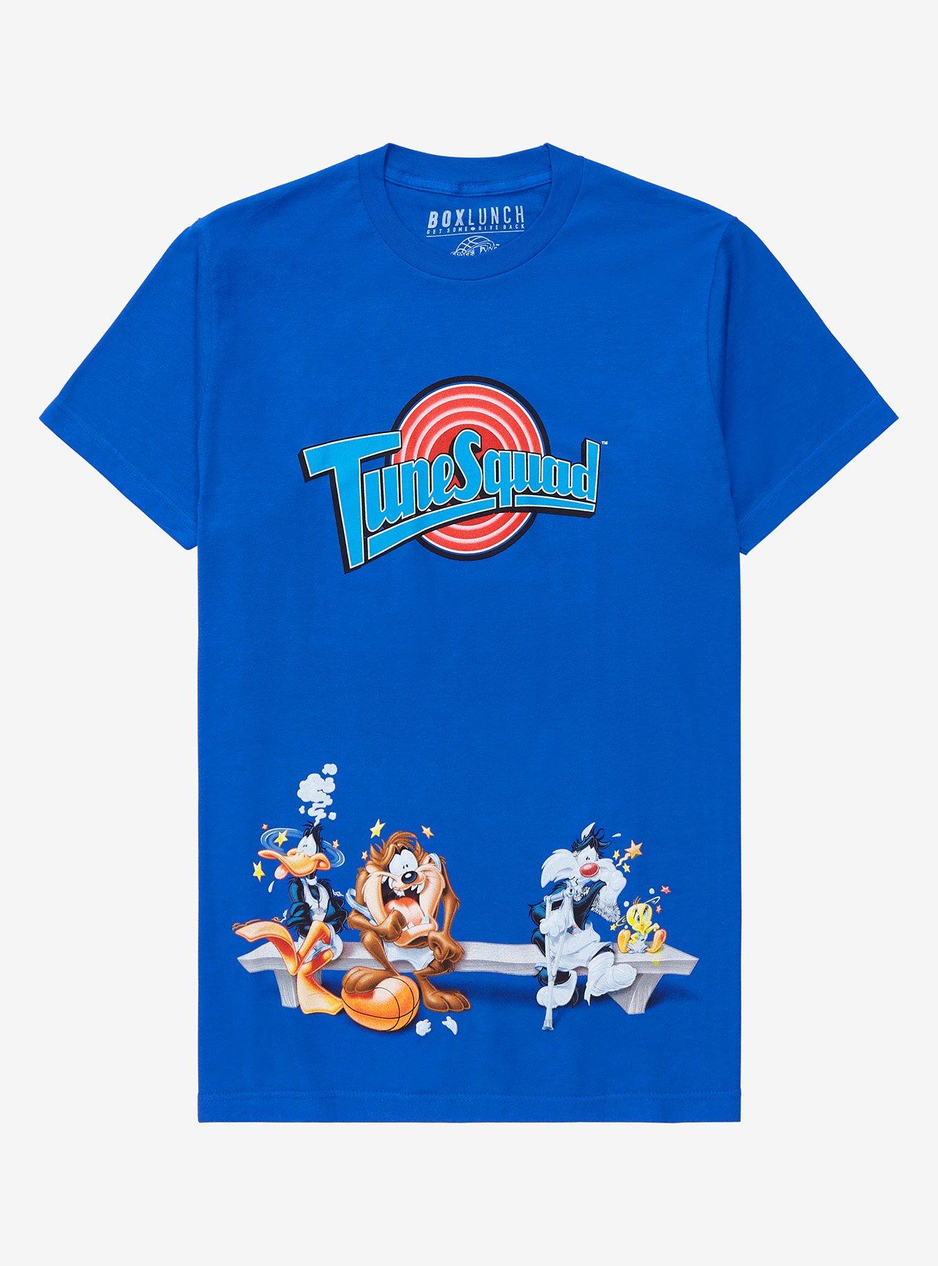 Space Jam: A New Legacy Tune Squad Bench T-Shirt - BoxLunch Exclusive, BLACK, hi-res