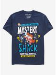 Disney Gravity Falls Mystery Shack Souvenir T-Shirt - BoxLunch Exclusive, NAVY, hi-res