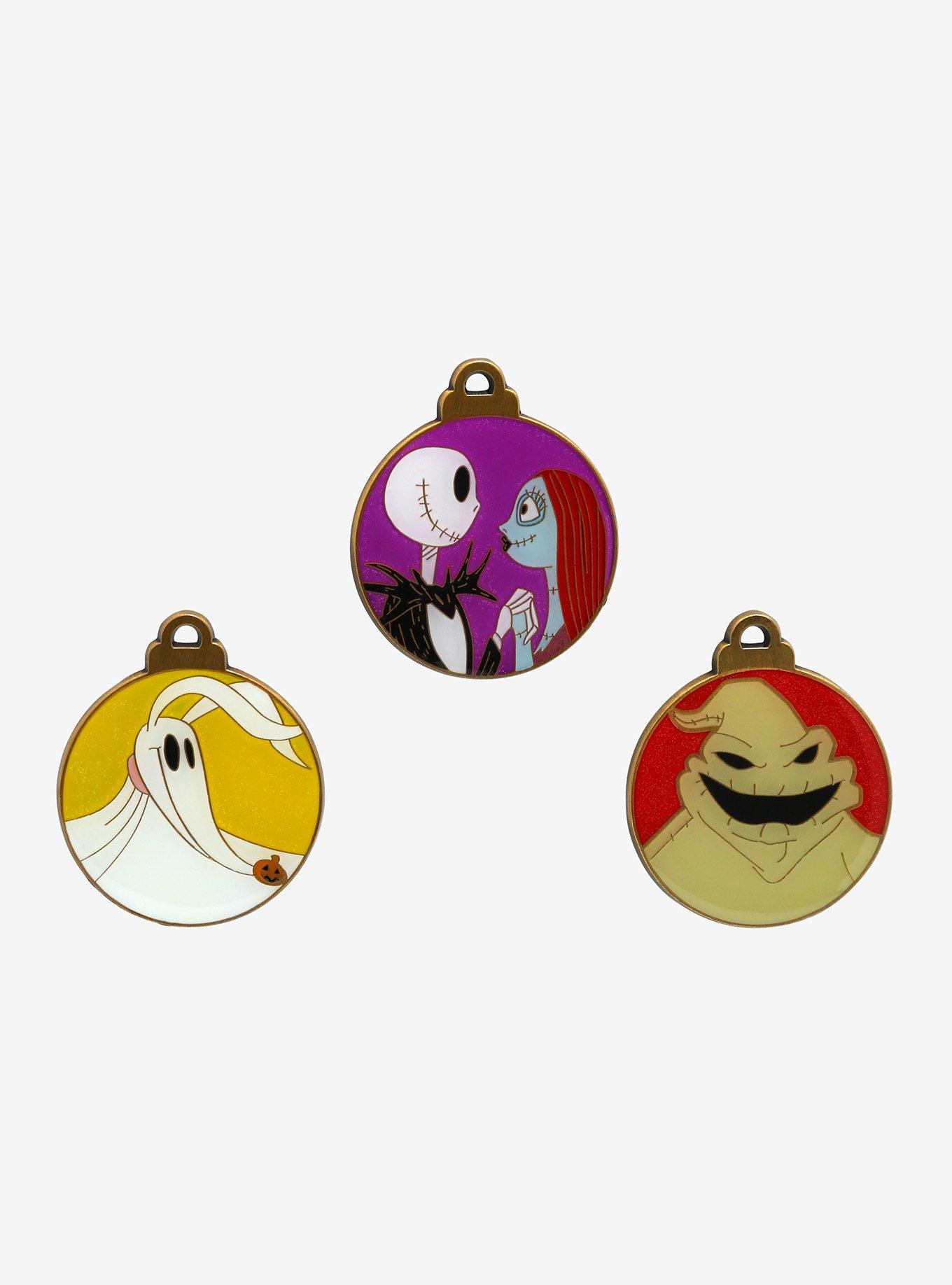 The Nightmare Before Christmas Ornaments Enamel Pin Set, , hi-res