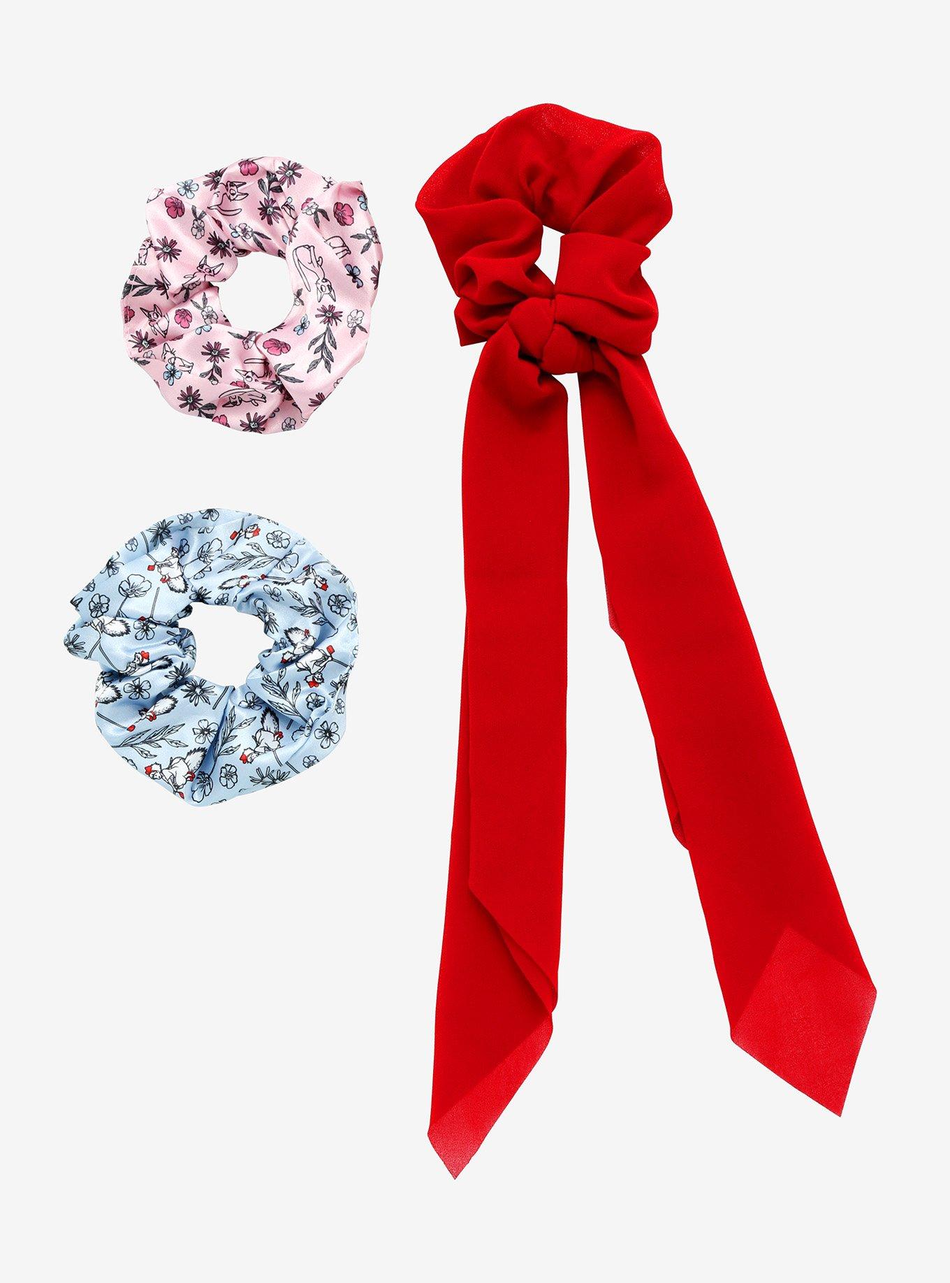 Her Universe Studio Ghibli Kiki's Delivery Service Floral Scrunchy Set - BoxLunch Exclusive, , hi-res