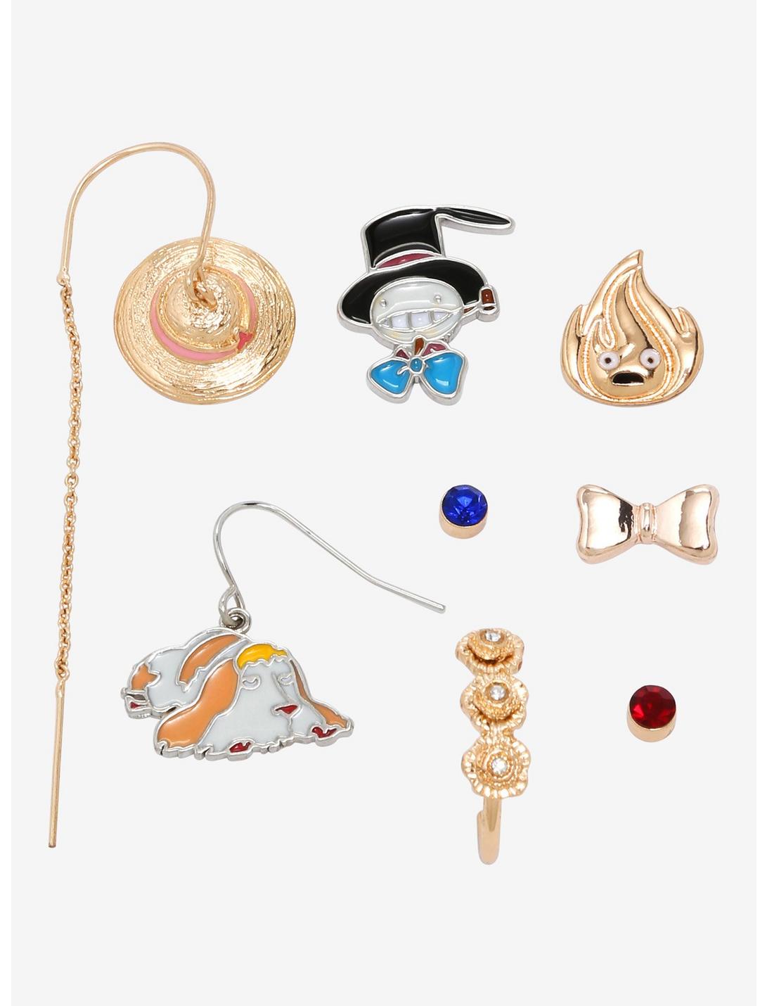 Studio Ghibli Howl's Moving Castle Mix and Match Earring Set - BoxLunch Exclusive, , hi-res
