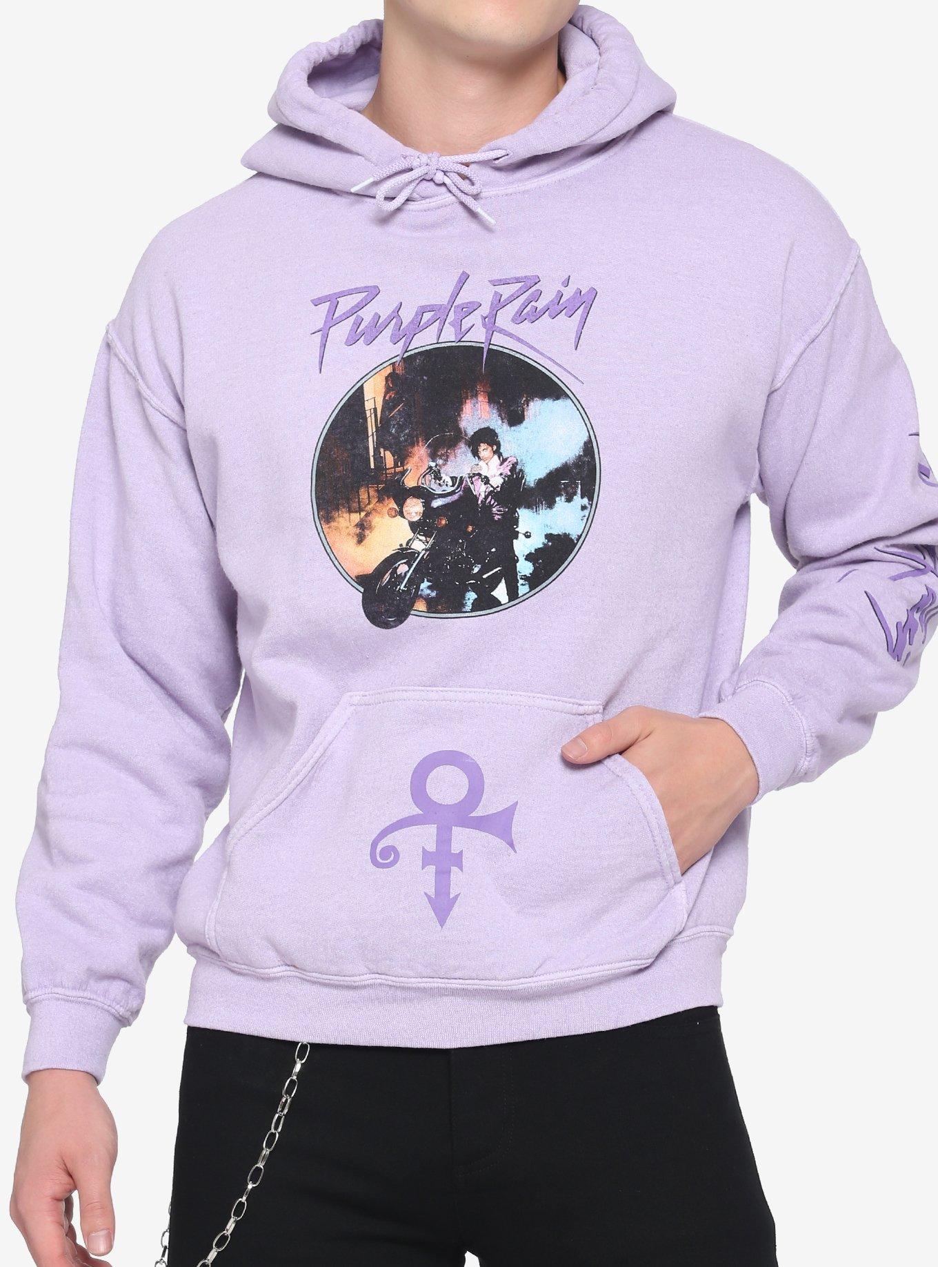 Purple best sale rain sweatshirt