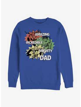 Marvel Avengers Dad Hero Equation Crew Sweatshirt, , hi-res