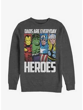 Marvel Avengers Everyday Hero Dad Crew Sweatshirt, , hi-res