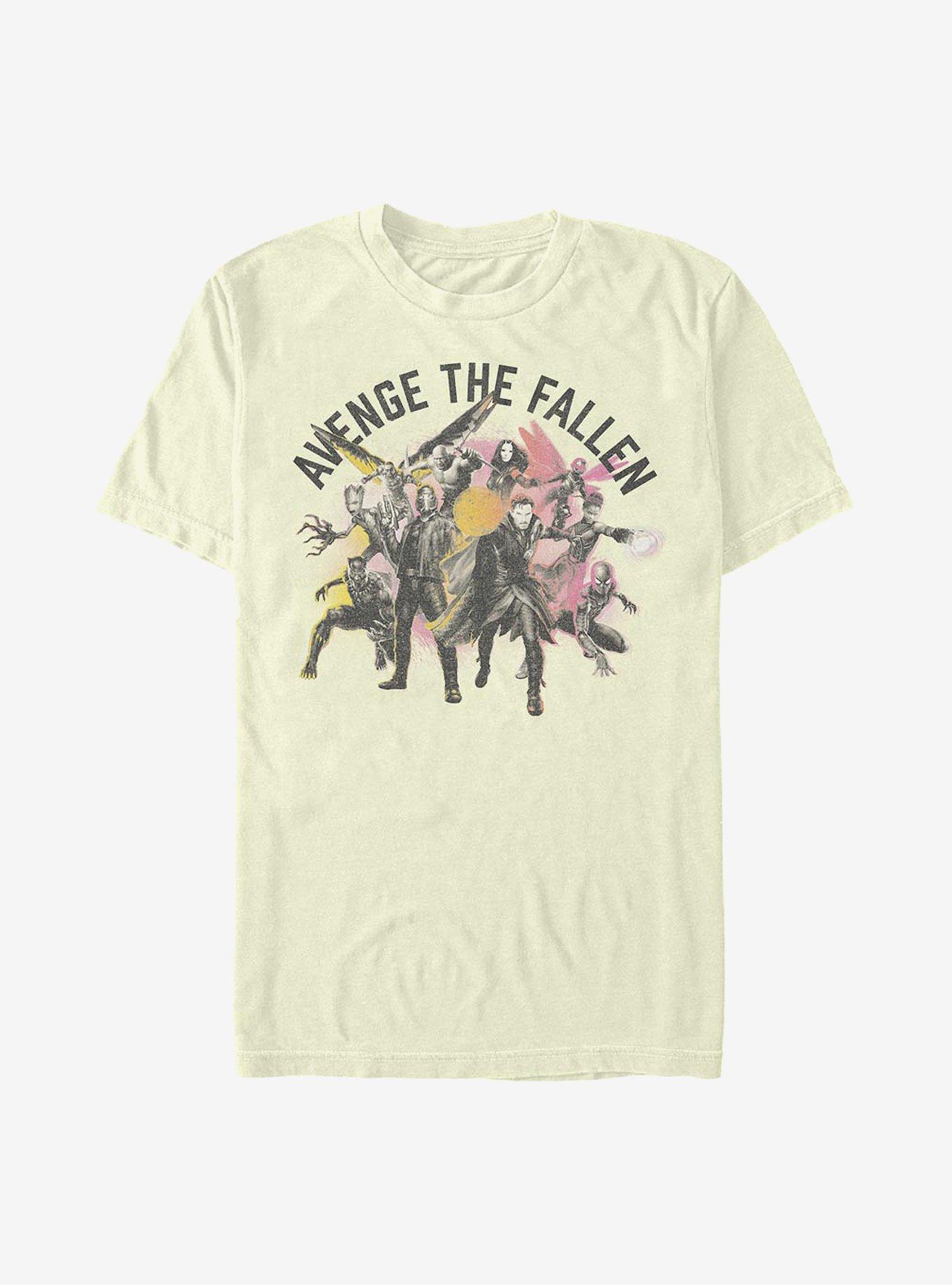 Marvel Avengers Avenge The Fallen T-Shirt, NATURAL, hi-res