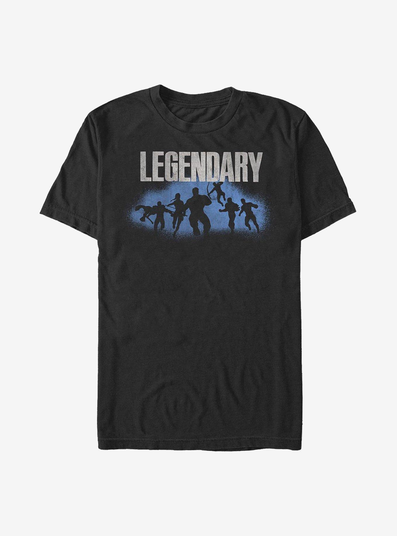 Marvel Avengers Legendary Avengers T-Shirt, BLACK, hi-res