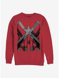 Marvel Black Widow Guardian Costume Crew Sweatshirt, RED, hi-res