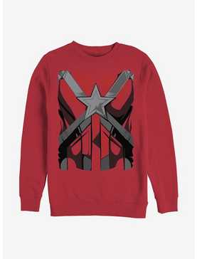Marvel Black Widow Guardian Costume Crew Sweatshirt, , hi-res