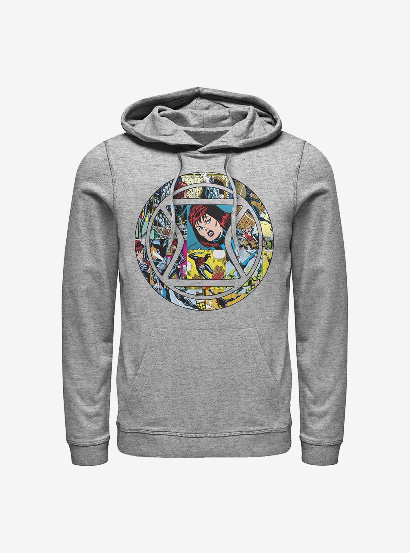 Marvel Black Widow Collage Hoodie, , hi-res